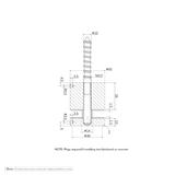 Kenley Glass Standoff Specifications
