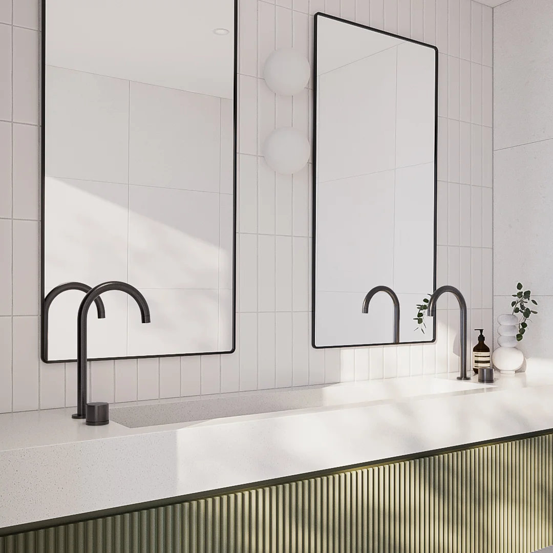 MilaniHobMixer Angle BG