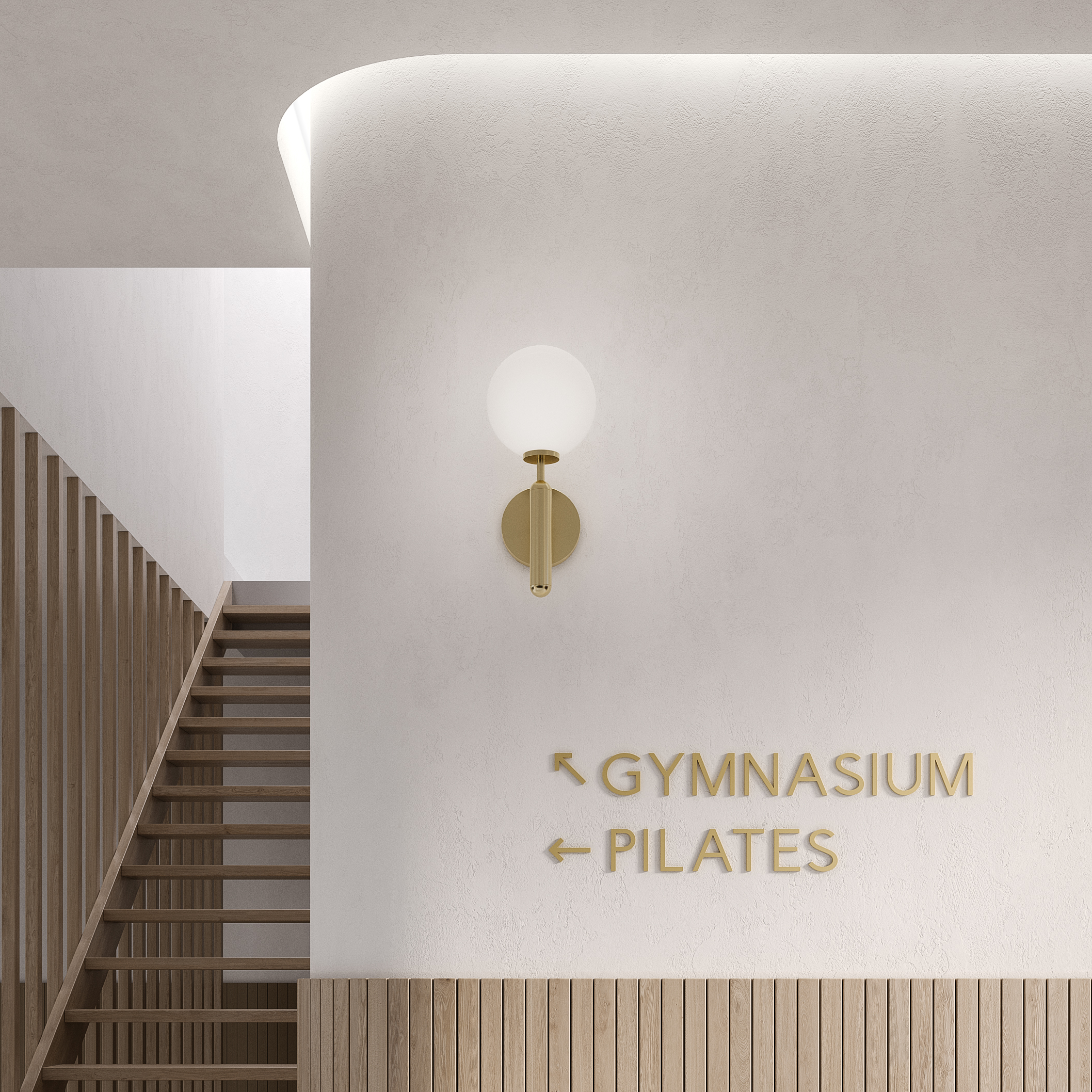 Signage Letters Hallway 2 BB