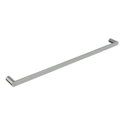 Milani Single Towel Rail 800mm - Brushed Nickel