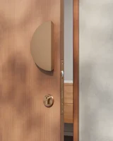 Escutcheon Round Back Plate - Brushed Copper