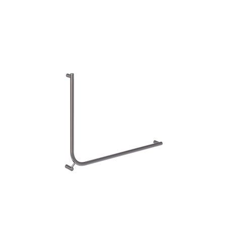 Aliro Accessible 90° Grab Rail - Brushed Gunmetal