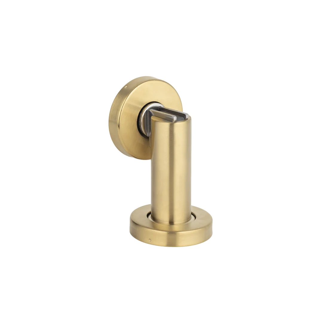 Kolton Door Stop - Brushed Brass - Feature
