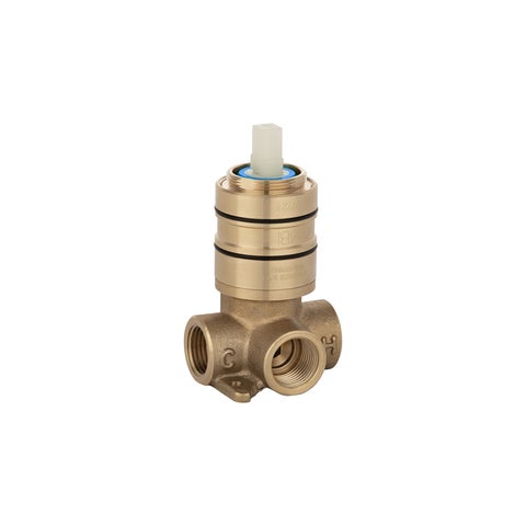 In-Wall - Minimal Mixer Body - Solid Brass