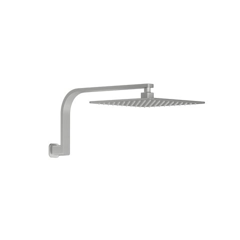 Nesso Shower Arm & Head Set - Stainless Steel