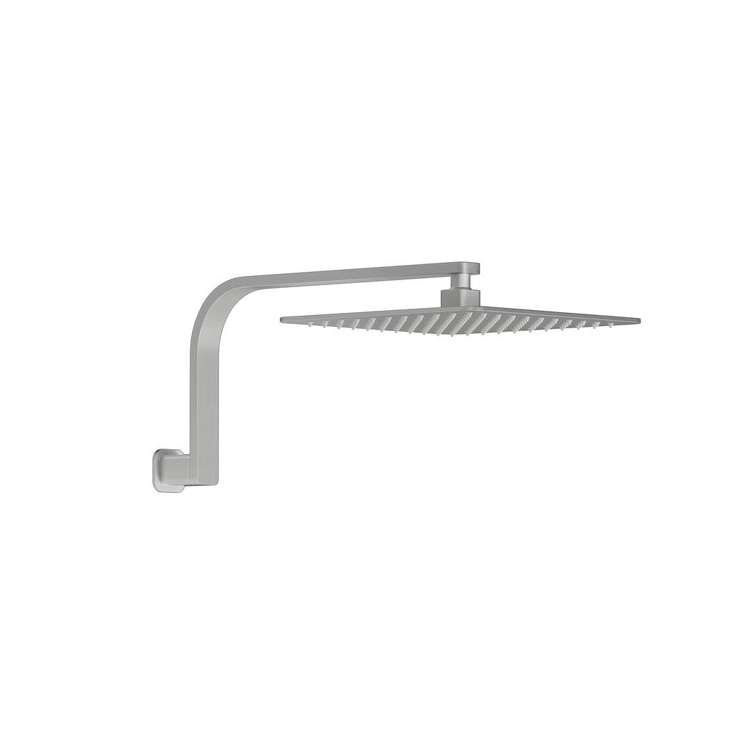 Nesso Shower Arm & Head Set - Stainless Steel