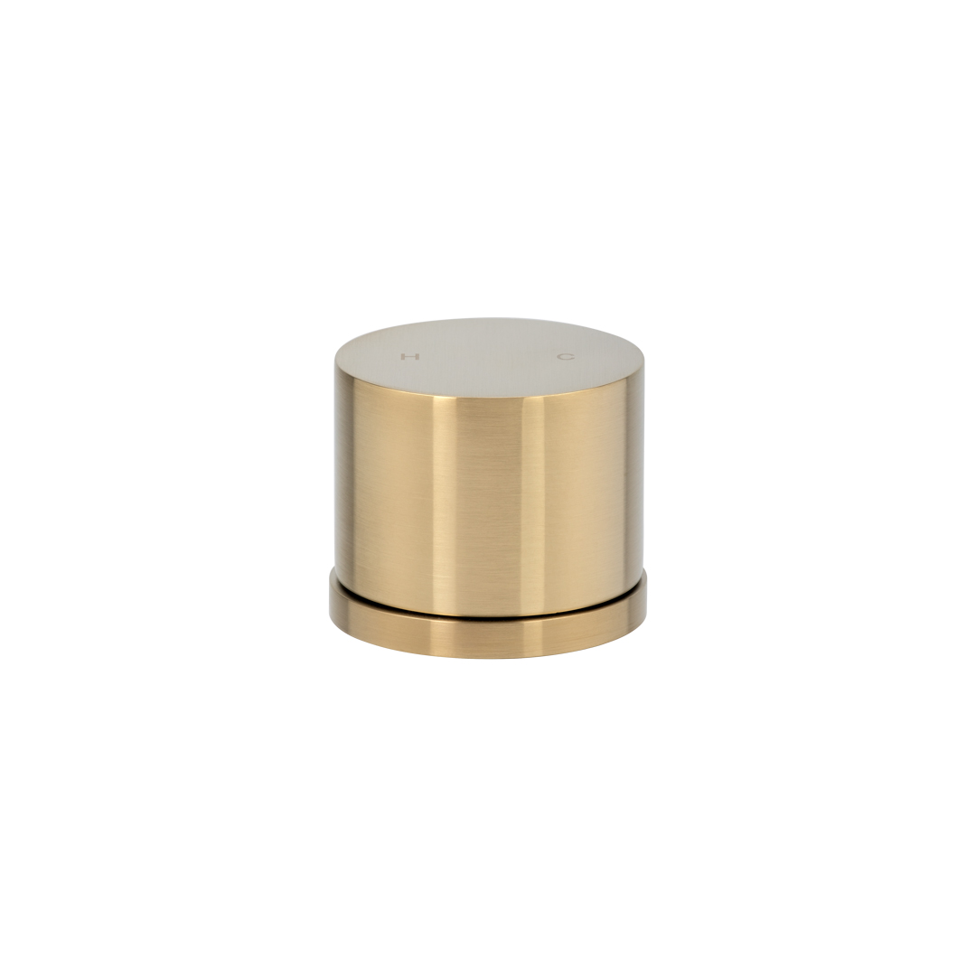 Milani Bench Mounted Mixer - Brushed Brass