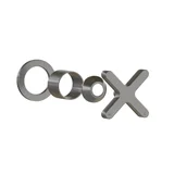 Cross Progressive Handle Kit  Brushed Nickel - Feature