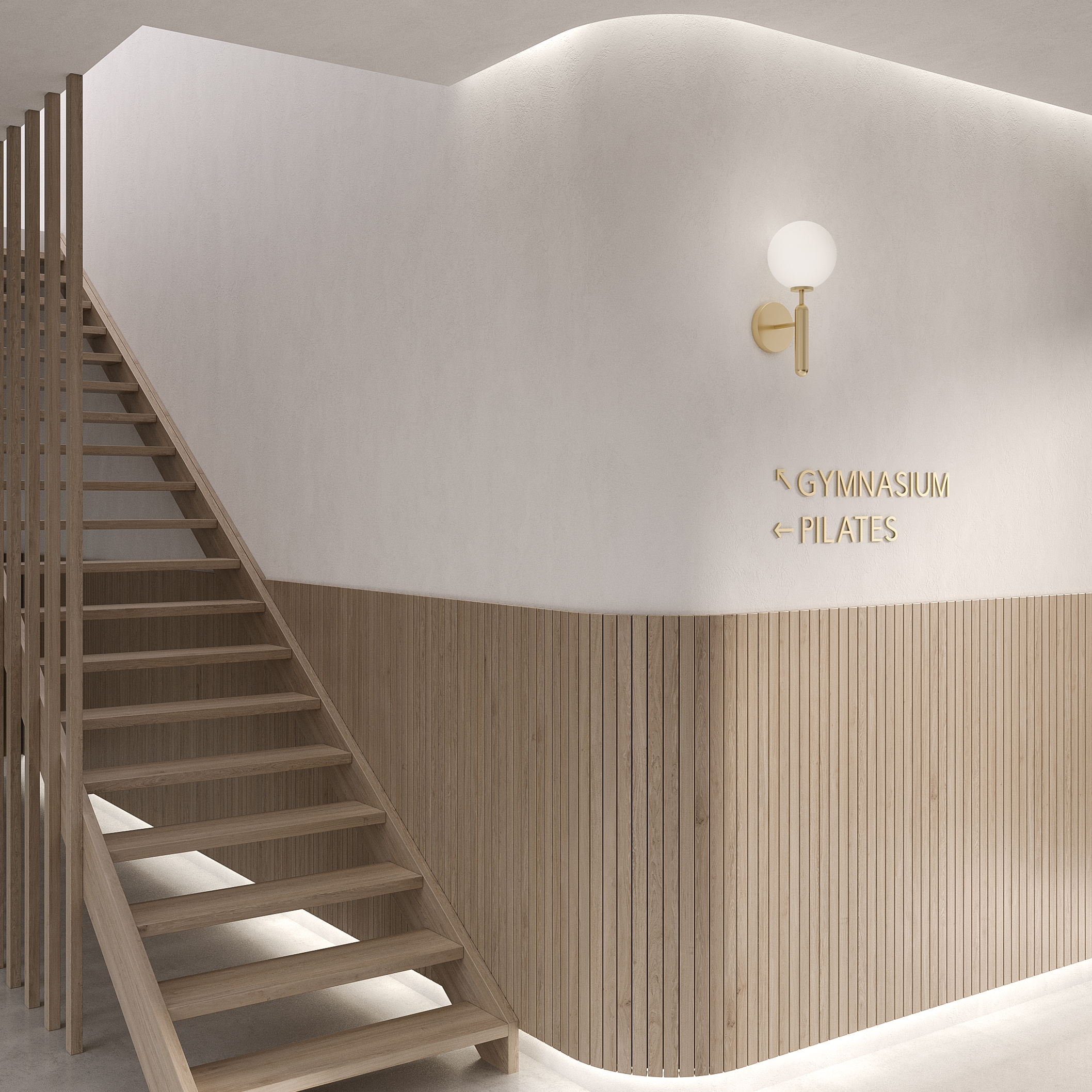 Signage Letters Hallway 1 BB