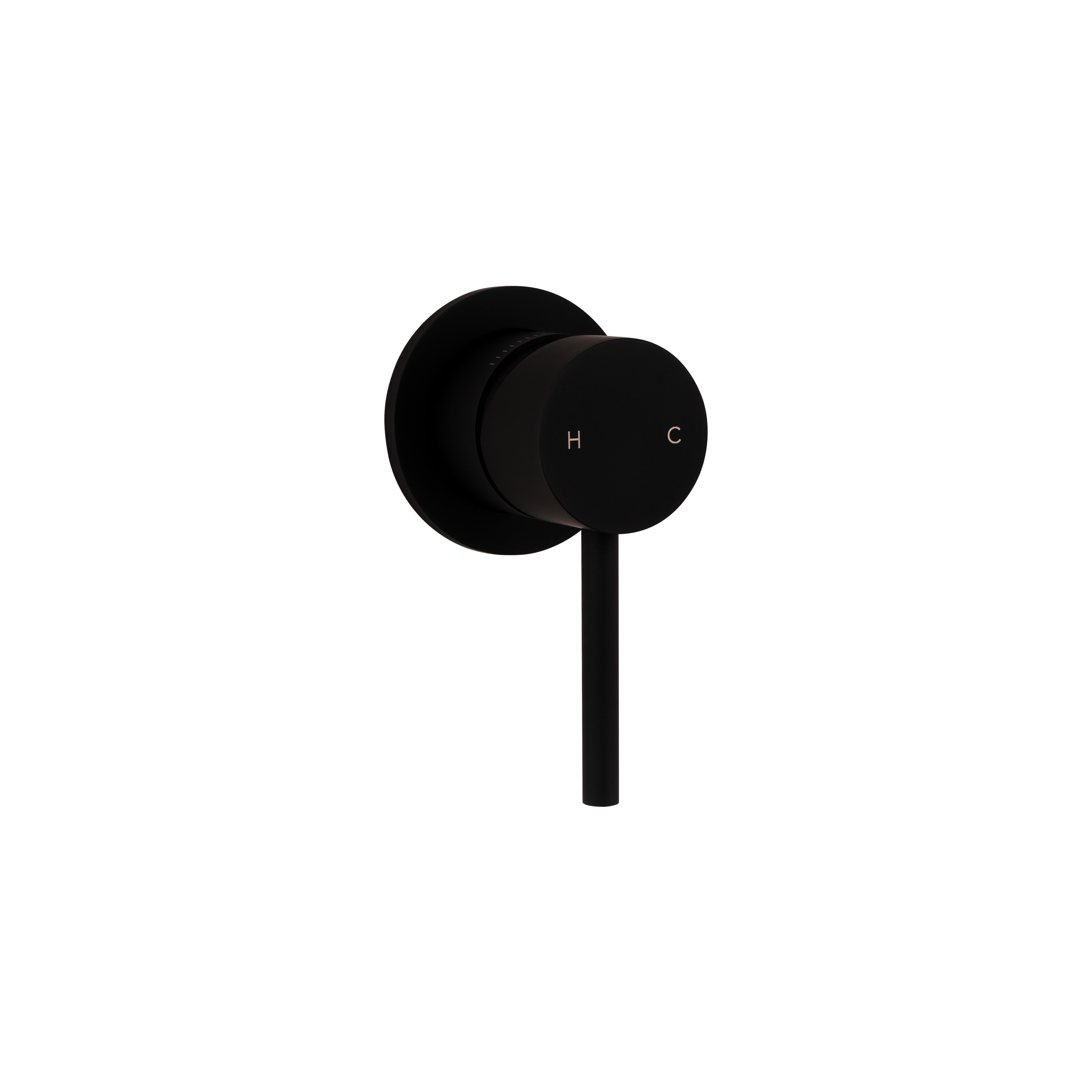 Elysian Thermostatic Shower Mixer - Matte Black