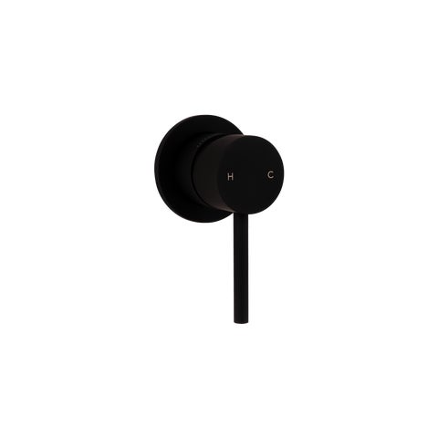 Elysian Thermostatic Shower Mixer - Matte Black