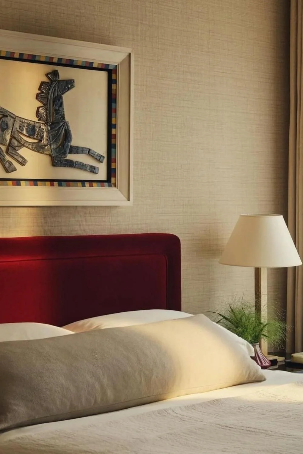 Modern Antique Interior Design Bedroom Textures