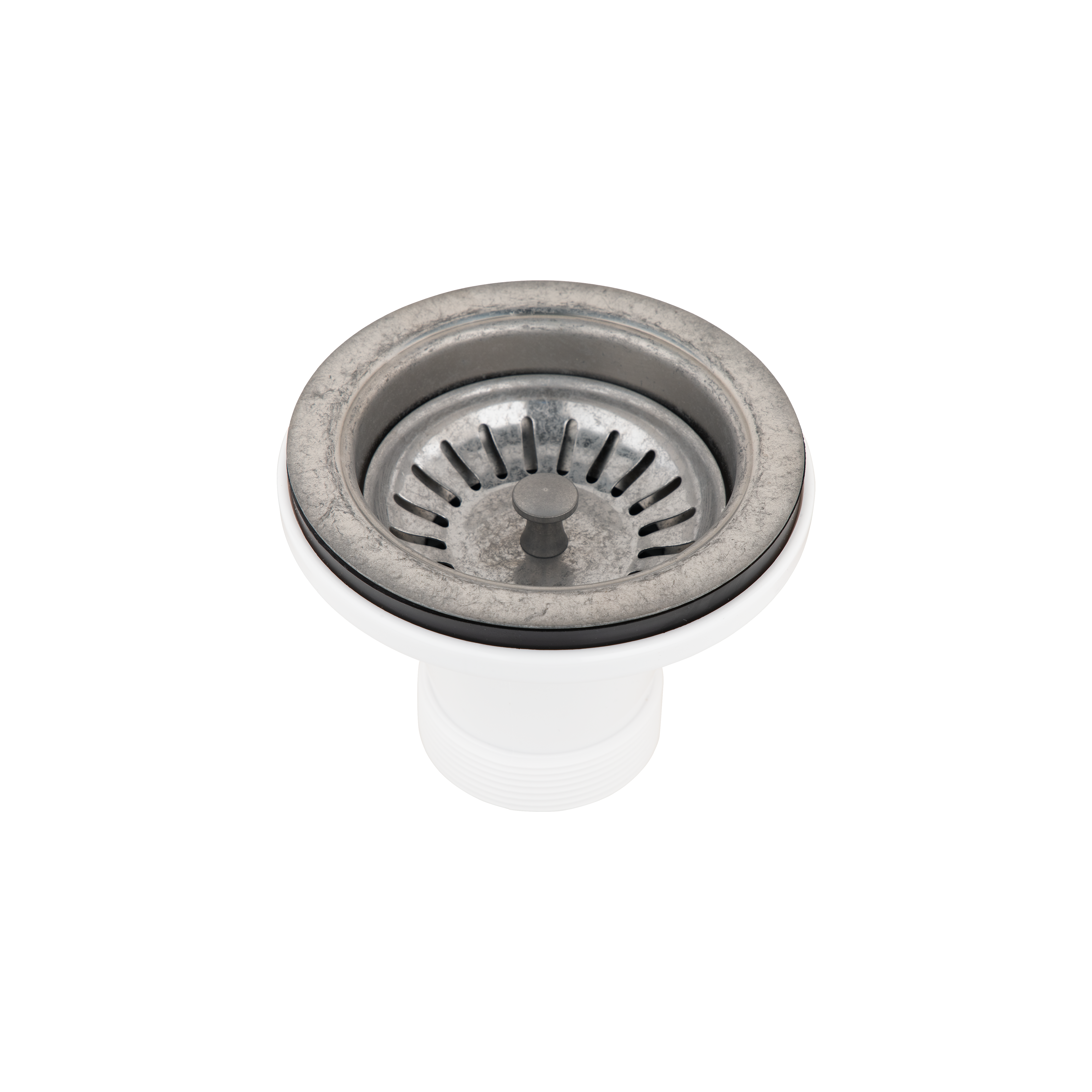 Sink Basket Waste 50mm - Antique Steel