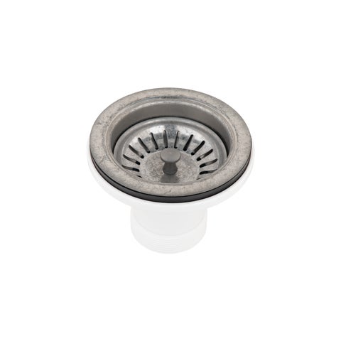 Sink Basket Waste 50mm - Antique Steel