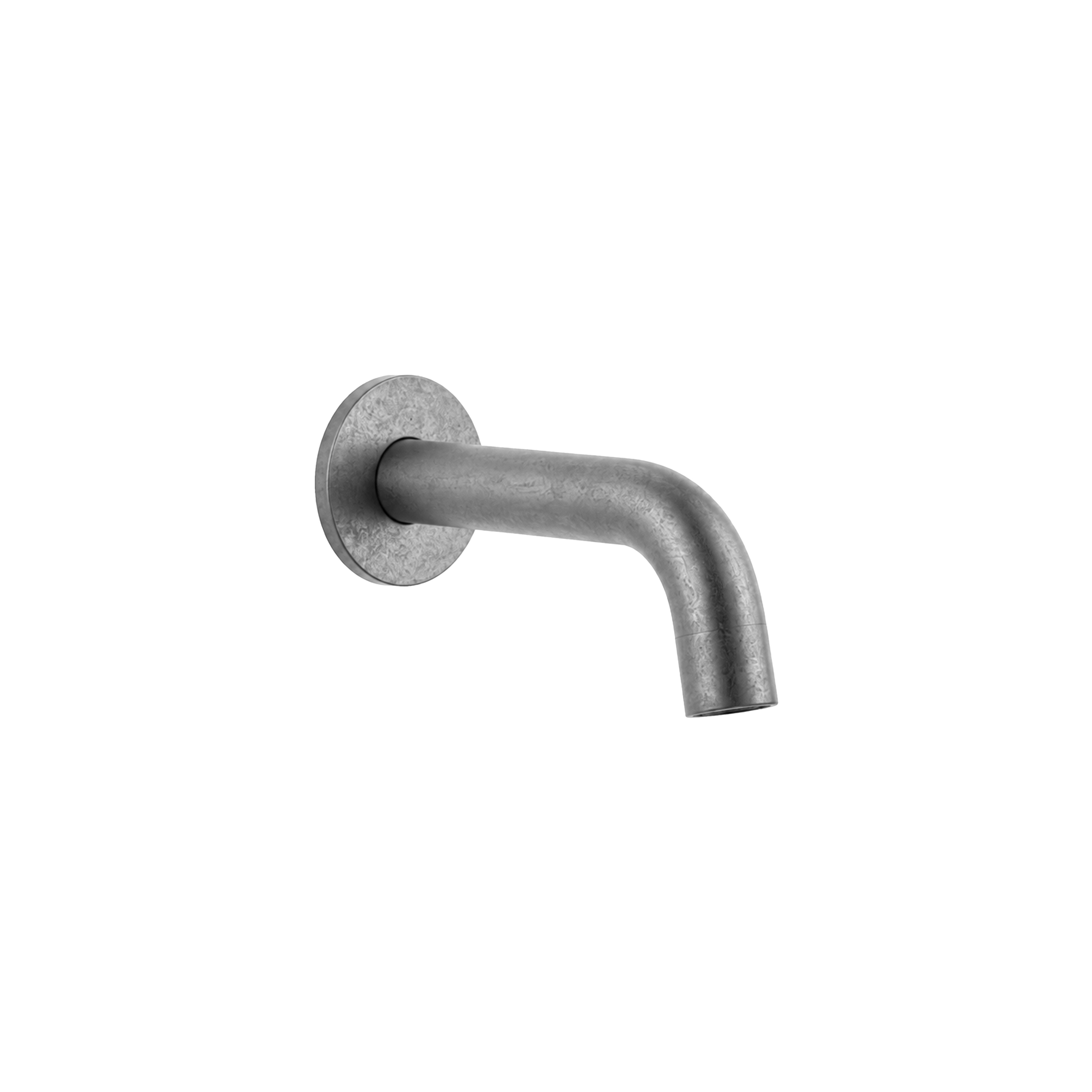 Mini Wall-Mounted Spout - Antique Steel