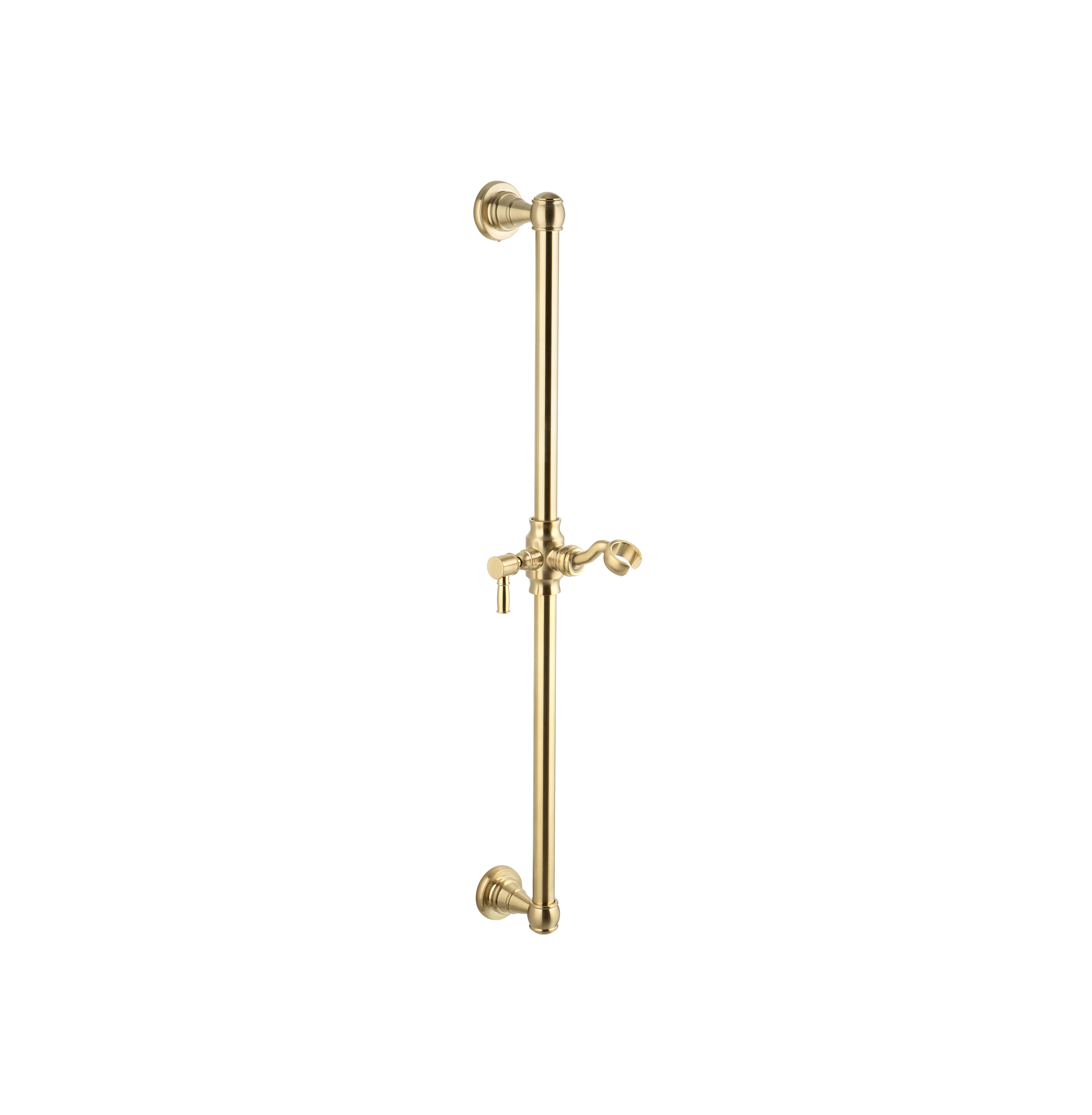 kingsley shower rail BrushedBrass