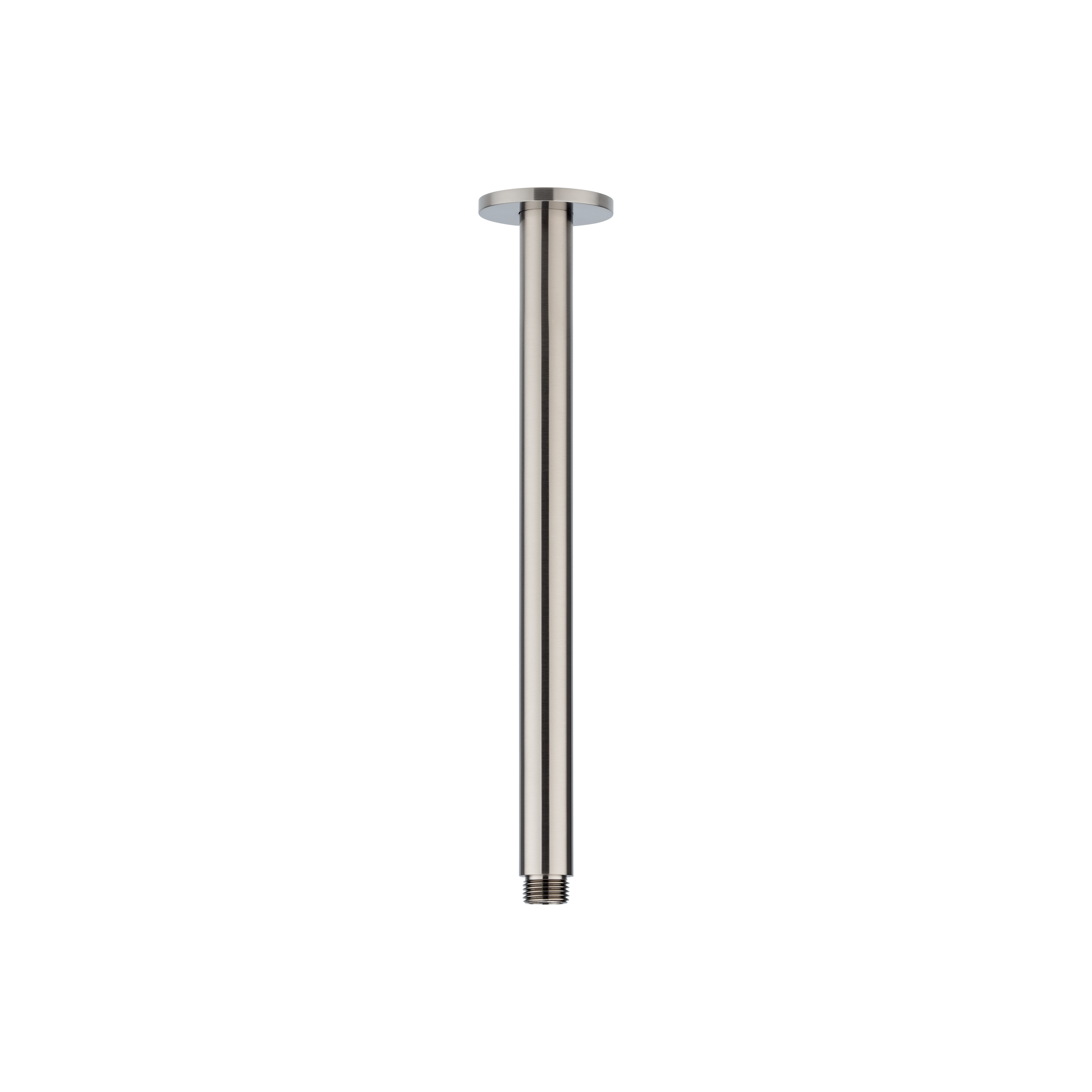 Shower Dropper Round 300mm - Brushed Nickel