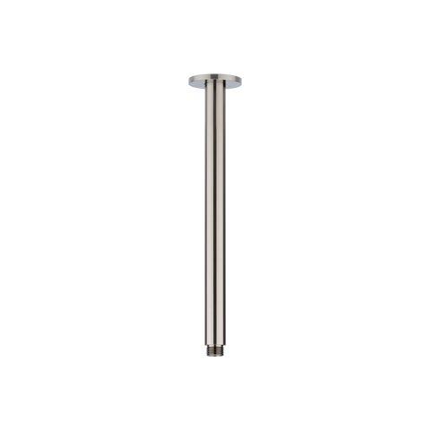 Shower Dropper Round 300mm - Brushed Nickel
