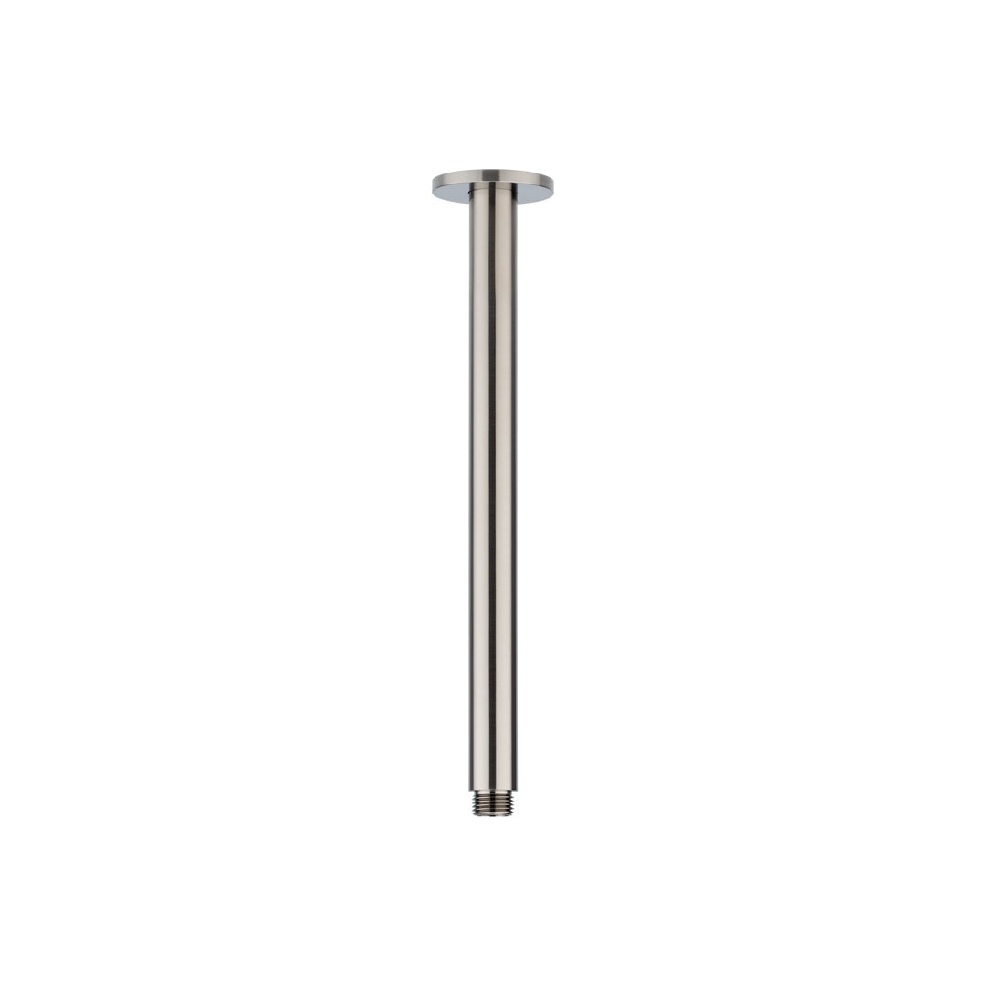Shower Dropper Round 300mm - Brushed Nickel