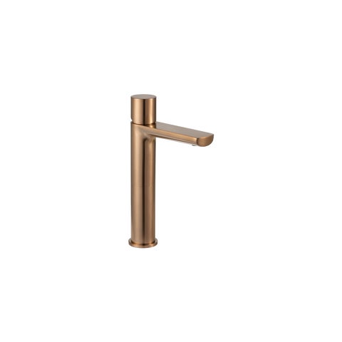 Milani Extended Basin Mixer - Brushed Copper