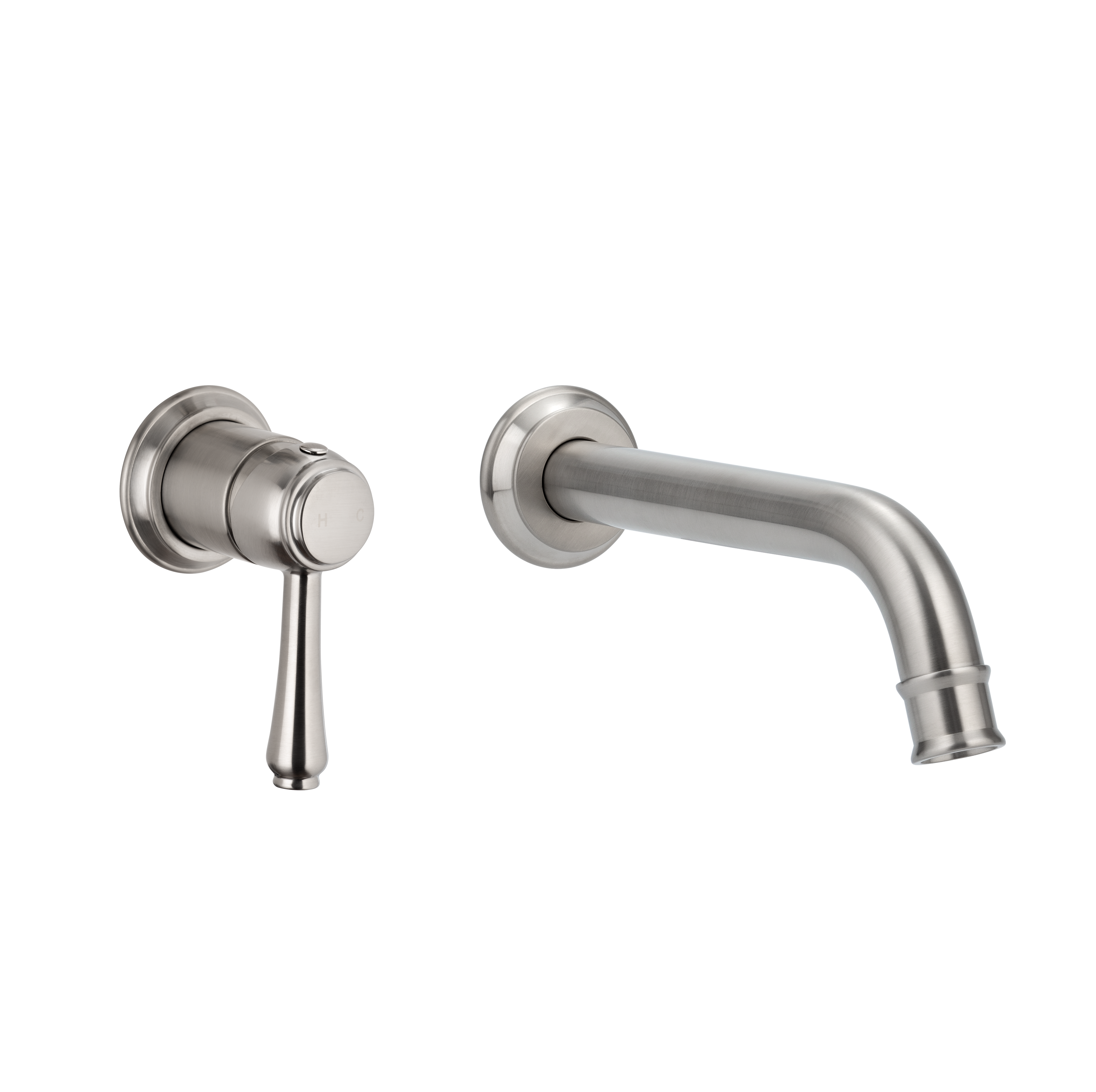 kingsley minimal mixer and spout BrushedNickel