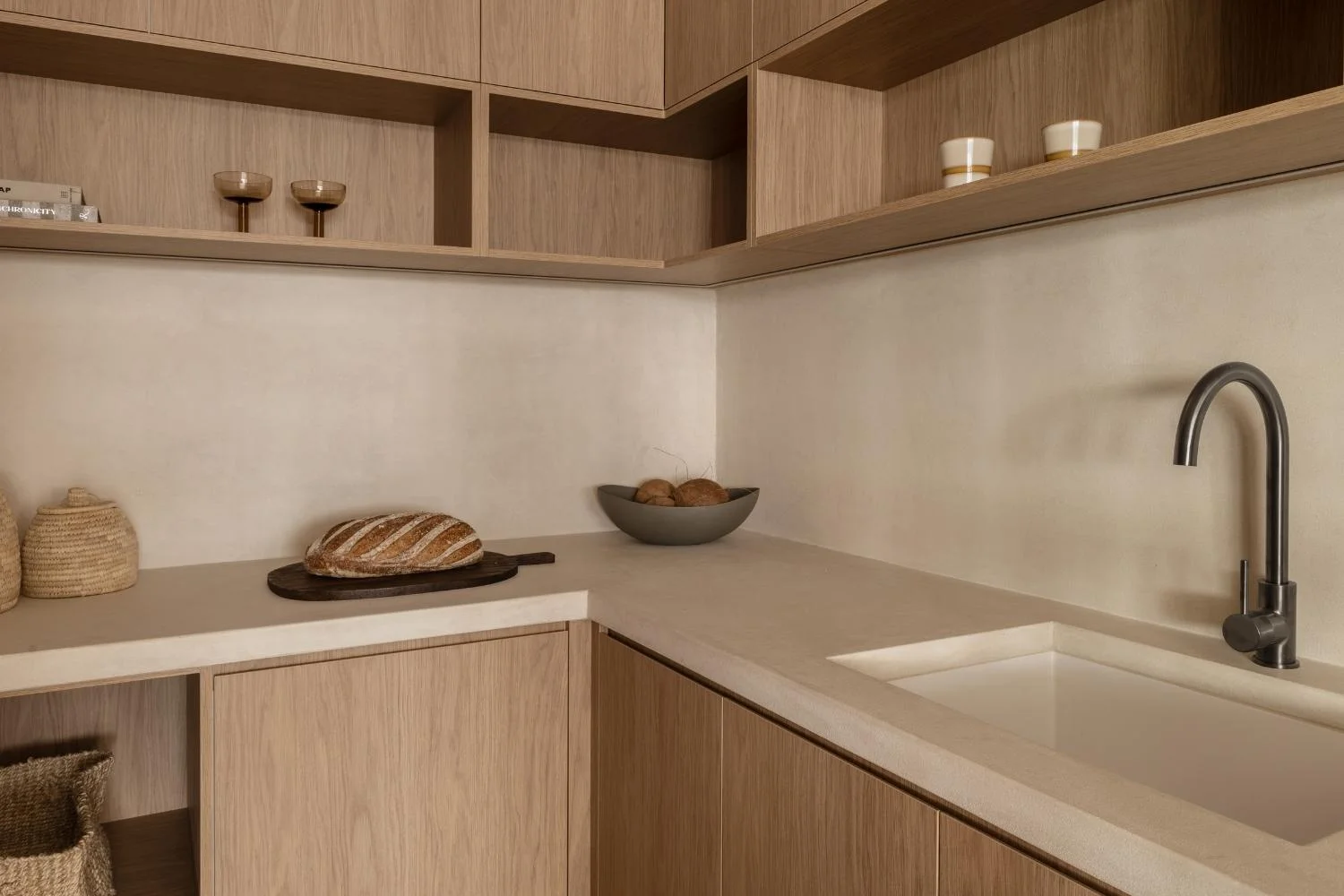 Amaia PJH Construction Spanish Architecture Butlers Pantry