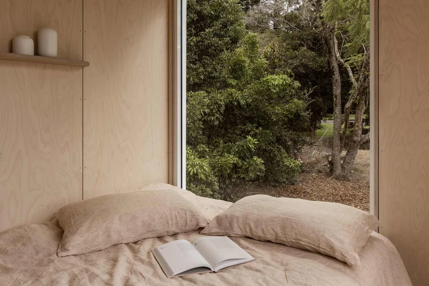 tiny-home-timber-walls-dreamy-bedroom
