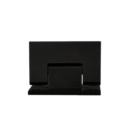 Kenzie Glass-to-Wall Shower Hinge - Matte Black