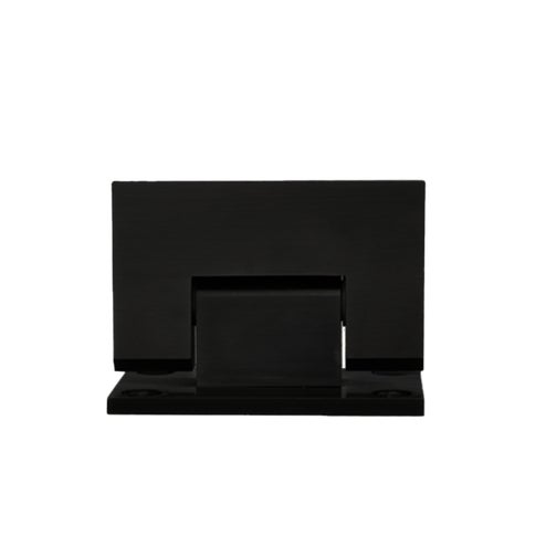 Kenzie Glass-to-Wall Shower Hinge - Matte Black
