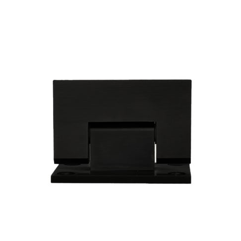 Kenzie Glass-to-Wall Shower Hinge - Matte Black