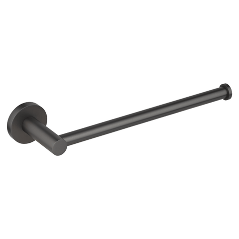 Elysian Hand Towel Holder - Brushed Gunmetal