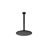Shower%20Dropper%20Round%20300mm Side Head%20Set%20-%20Matte%20Black-1