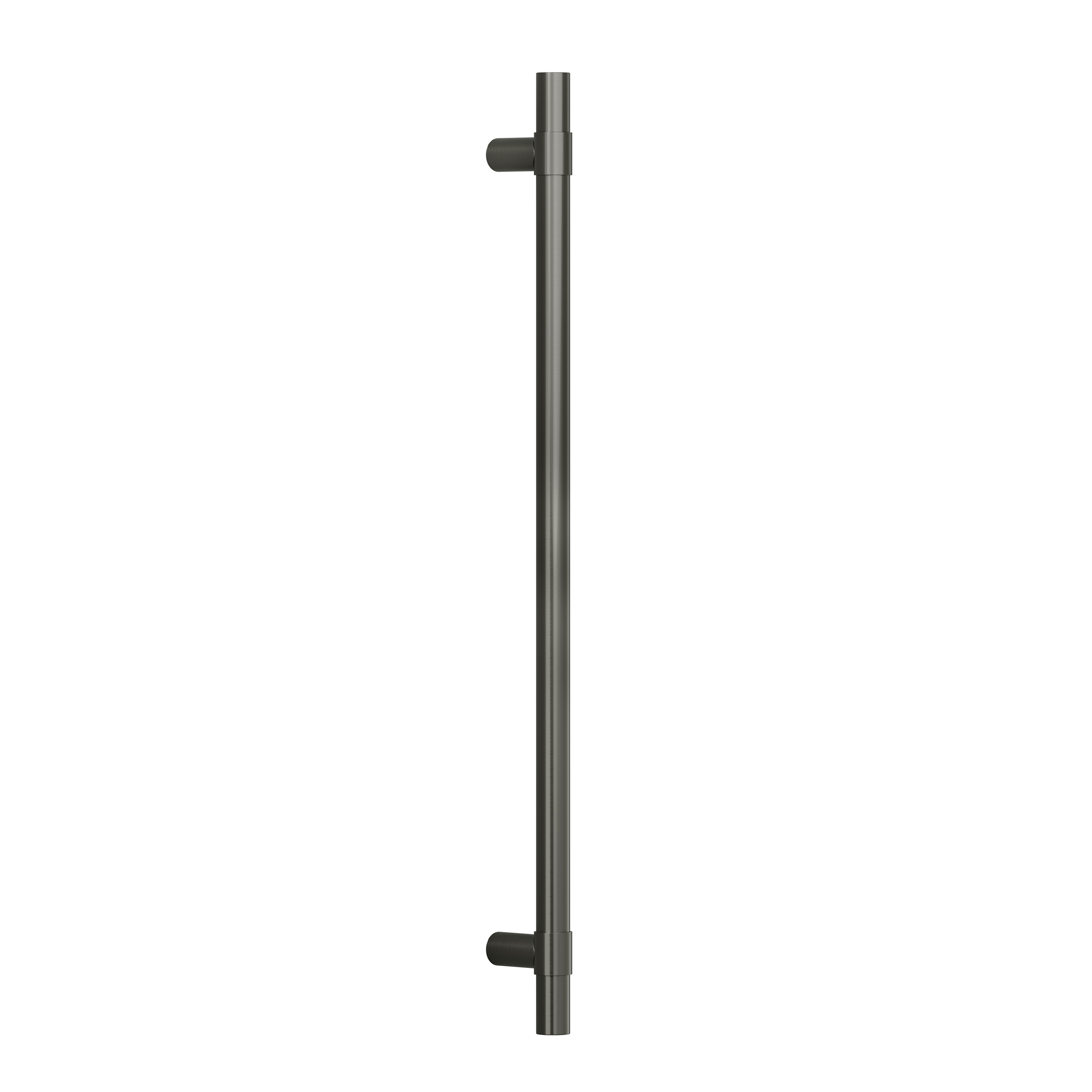 Modi Adjustable Heated Towel Rail 900mm - Brushed Gunmetal