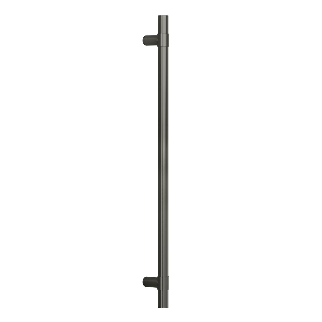 Modi Adjustable Heated Towel Rail 900mm - Brushed Gunmetal