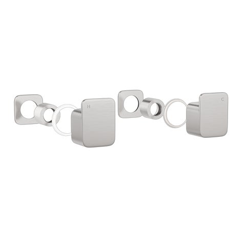 Nesso Assembly Handle Kit - Brushed Stainless Steel