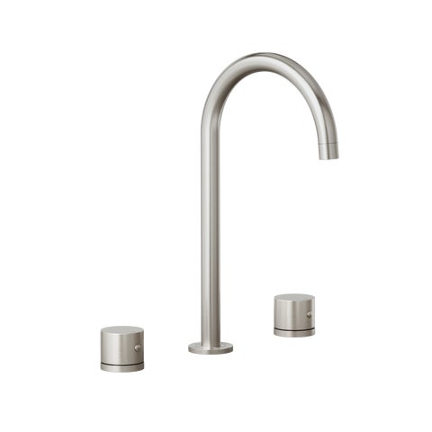 Milani Assembly Bench Mounted Set - Brushed Nickel