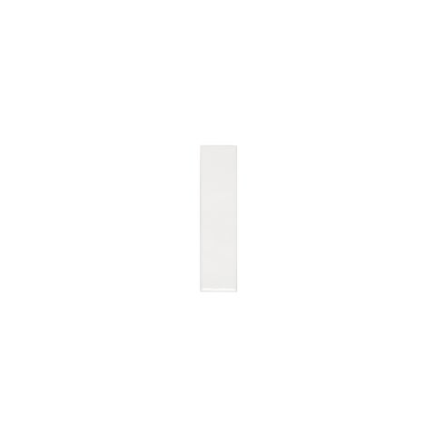 Tropea Natural Edge Subway Tile - Matte White (Sample)