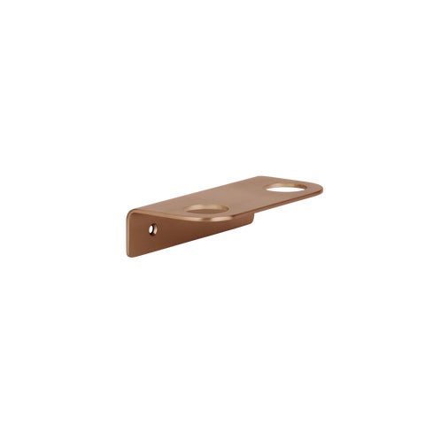 Lira Soap Bottle Holder - Double - Brushed Copper