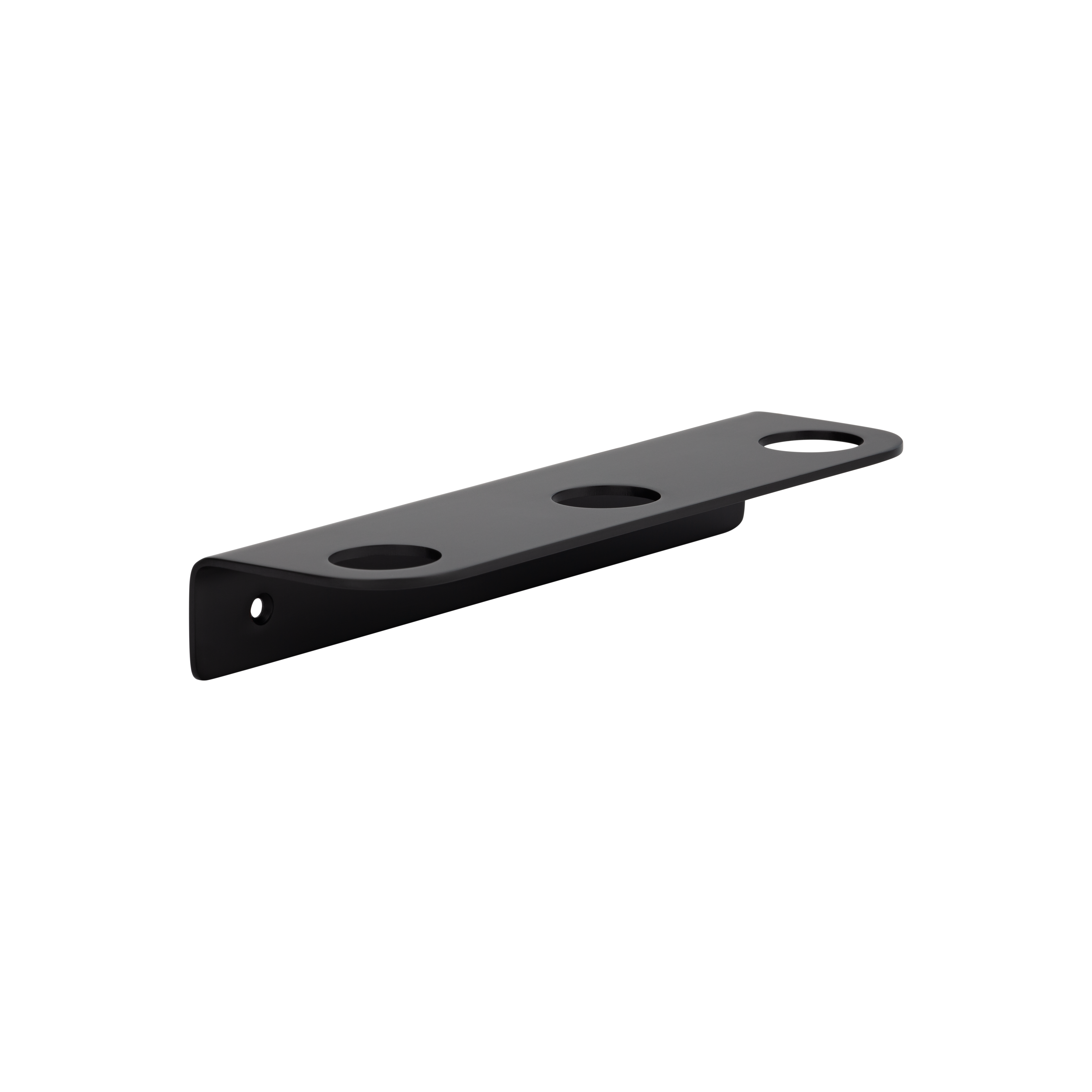 Lira Soap Bottle Holder - Triple - Matte Black