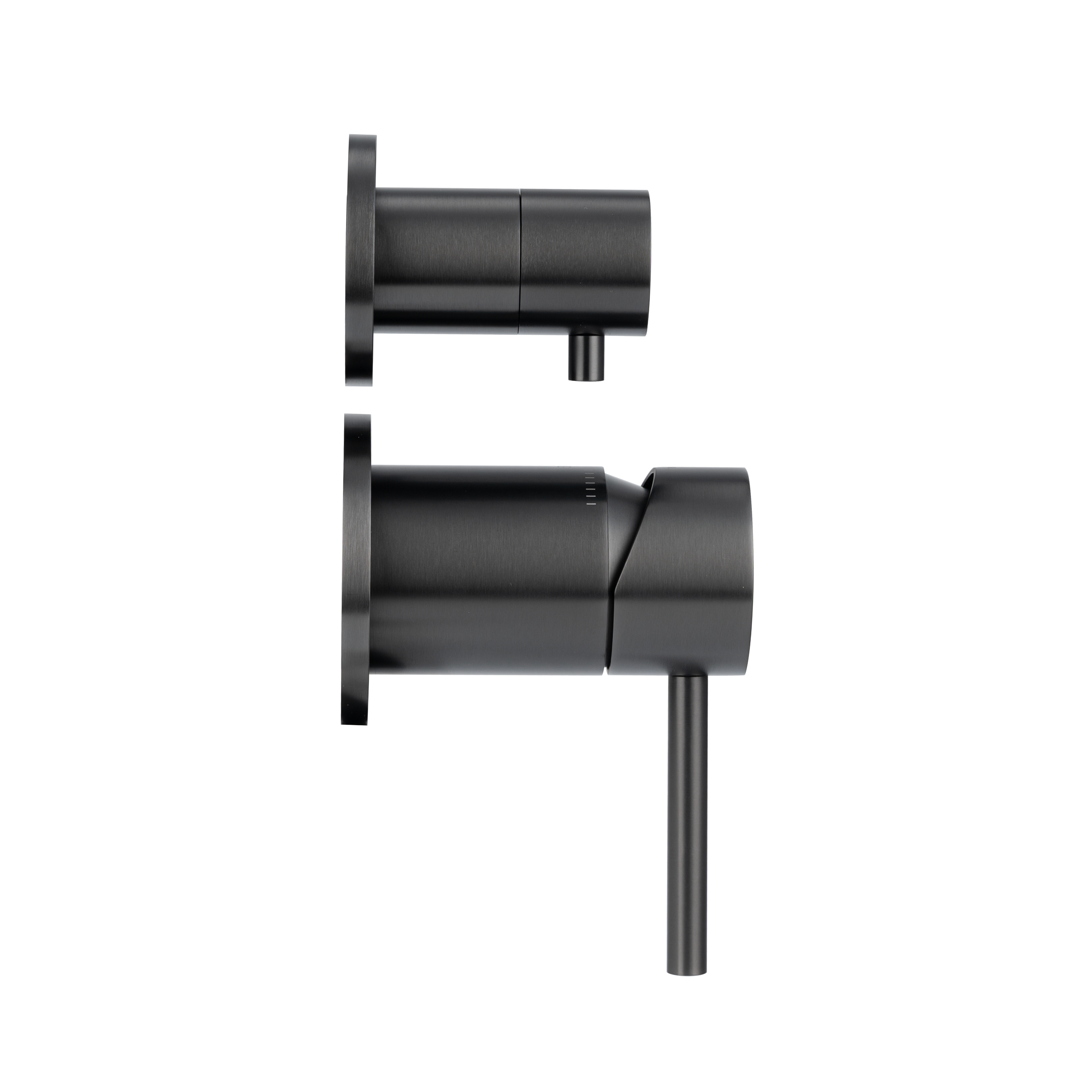 19066-Elysian-Thermostatic-2-Way-Diverter Side Brushed-Gunmetal-1