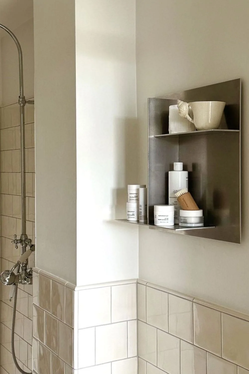 Stainless Steel Applications Bathroom Shelf 
