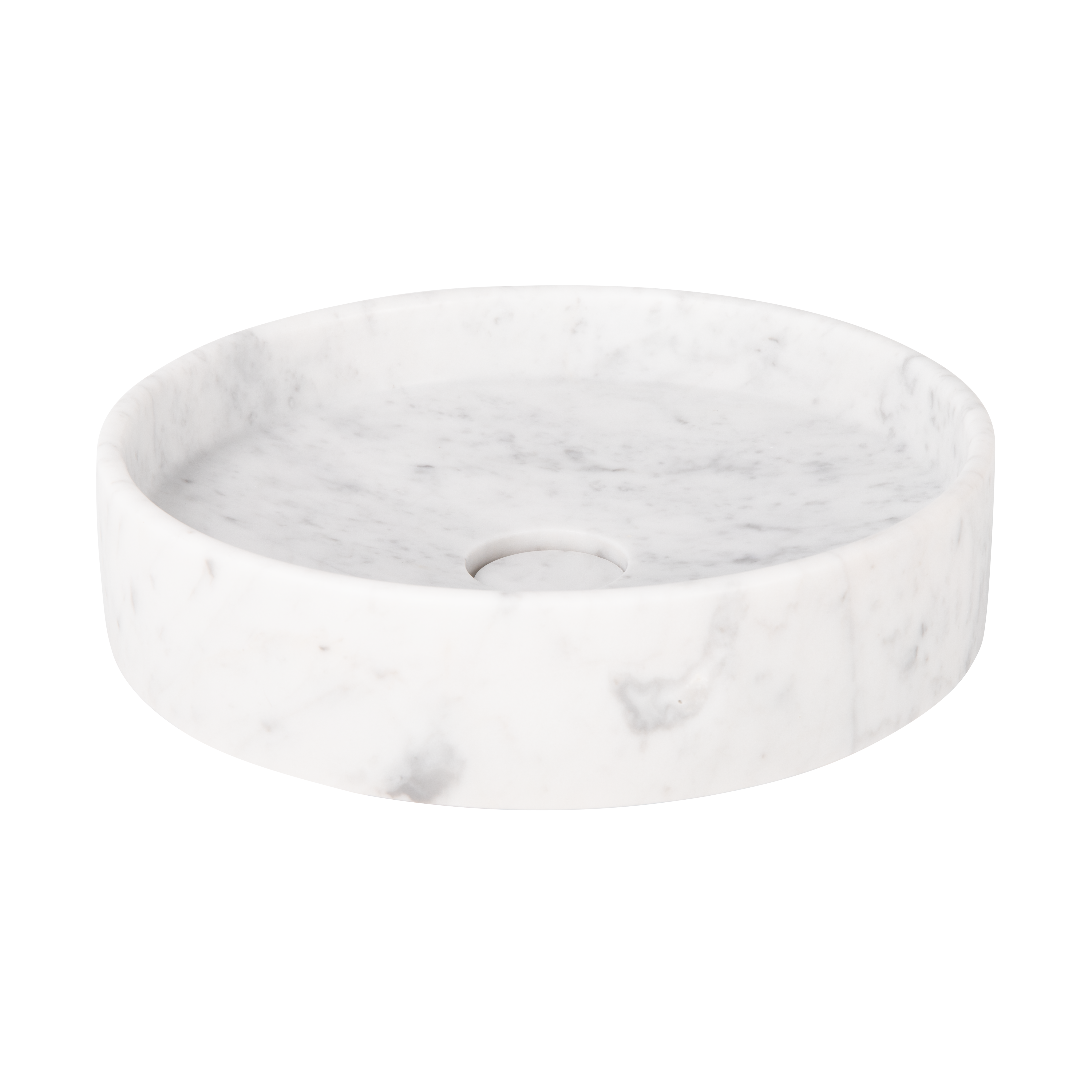Pedra Round Basin Carrara Side 4