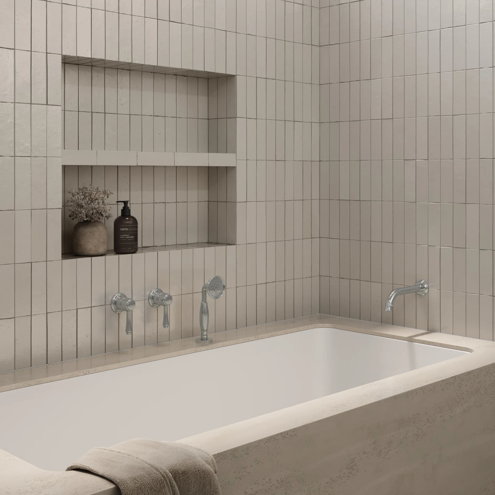 Deck Mounted Hand Showers - Kingsley CH