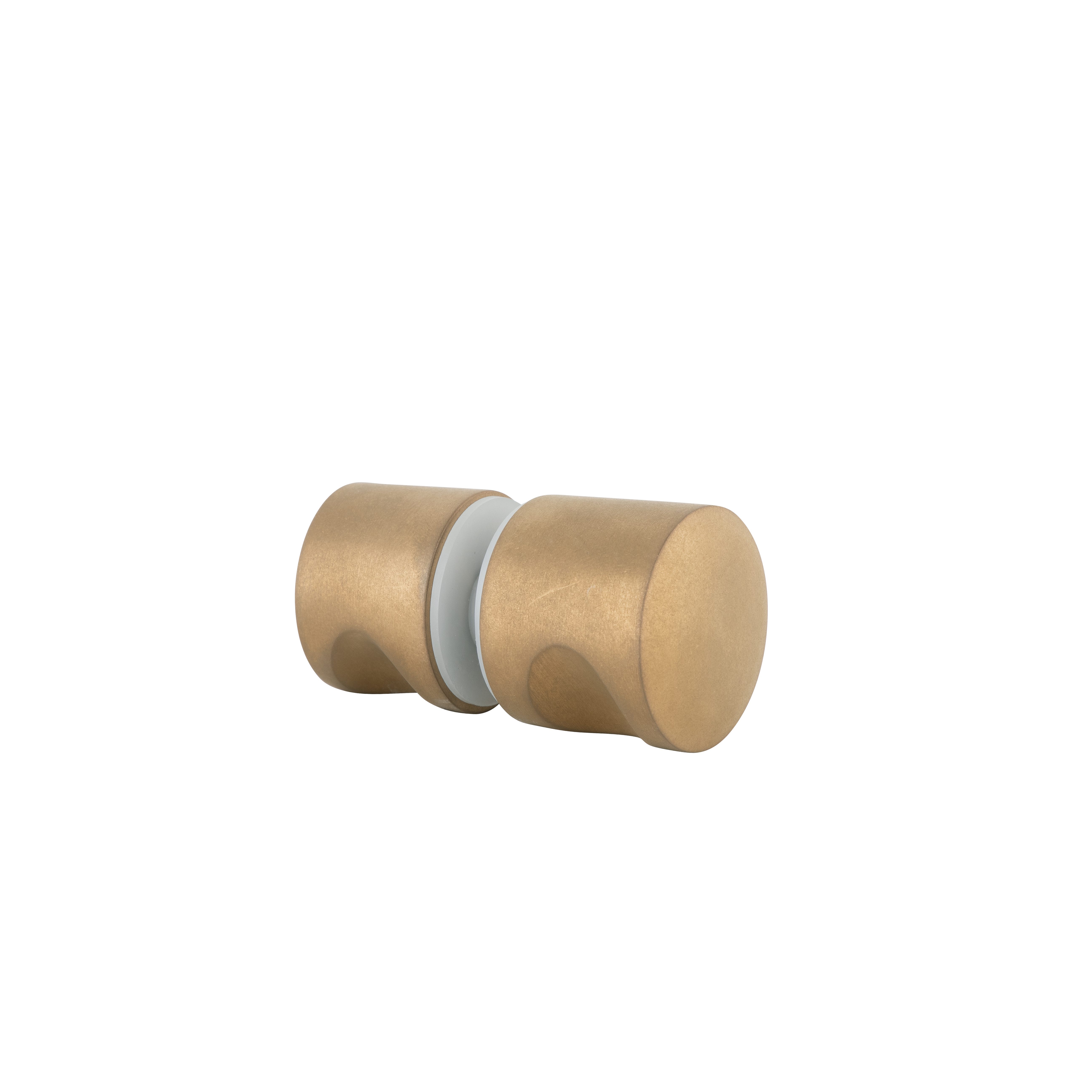 Livio Shower Door Handle - Antique Aurum 