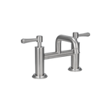18262---Kingsley-Bench-Mounted-Bath-Basin-Mixer-Tap Side Brushed-Nickel