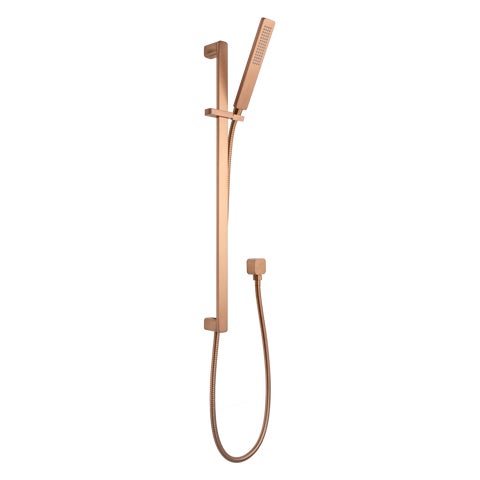 Nesso Hand Shower Rail Set - Brushed Copper