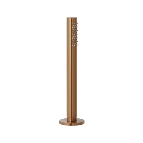 Deck Mounted Retractable Sola Hand Shower - Brushed Copper