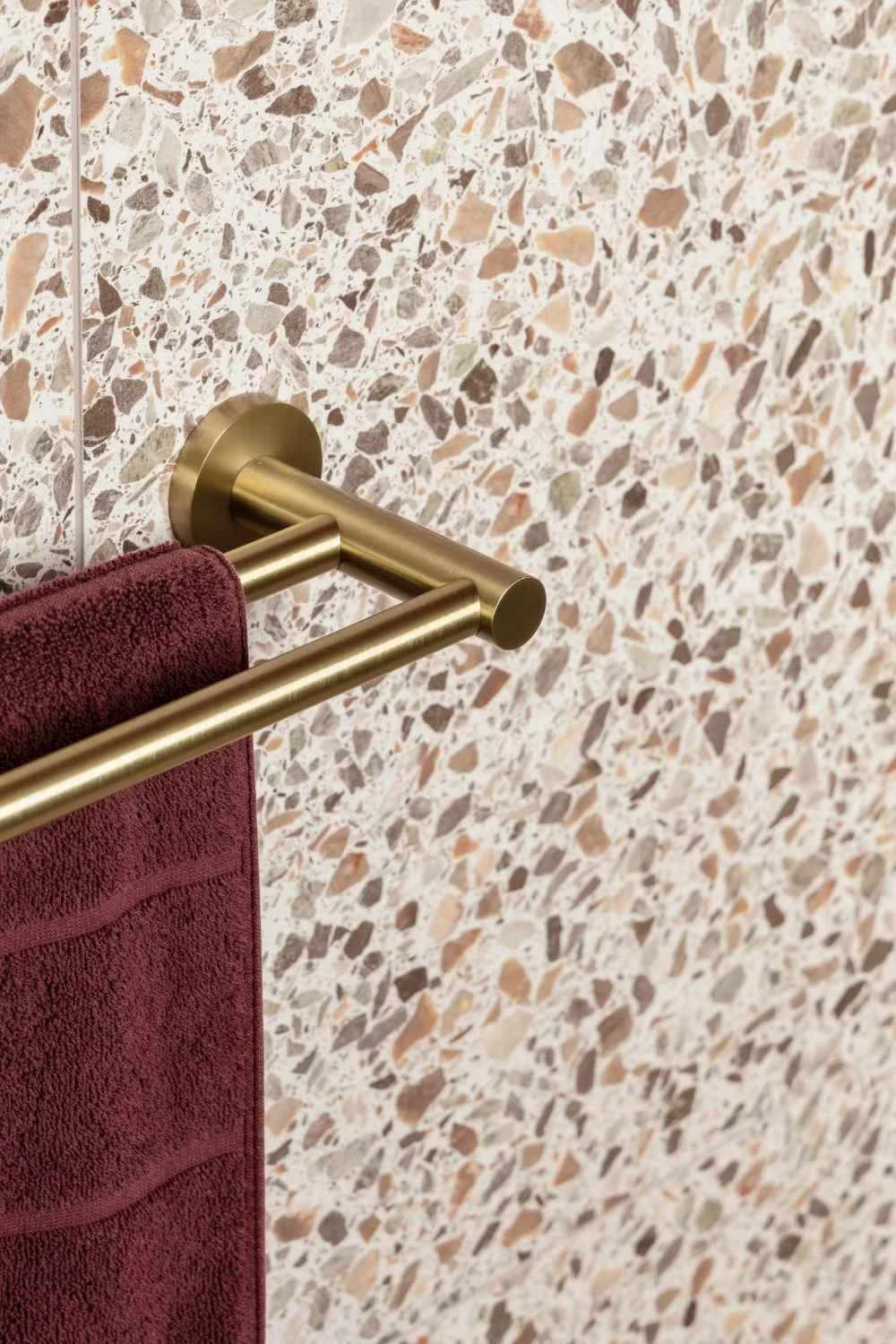 Brass Finishes Brushed Brass Towel Rail