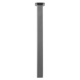 Nesso Shower Dropper Brushed Gunmetal