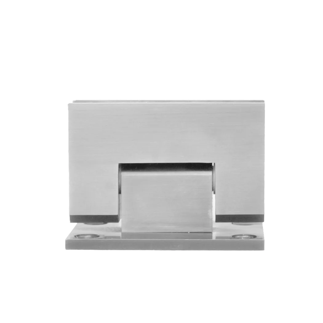 Kenzie Glass to Wall Shower Hinge - Stainless Steel - Feature